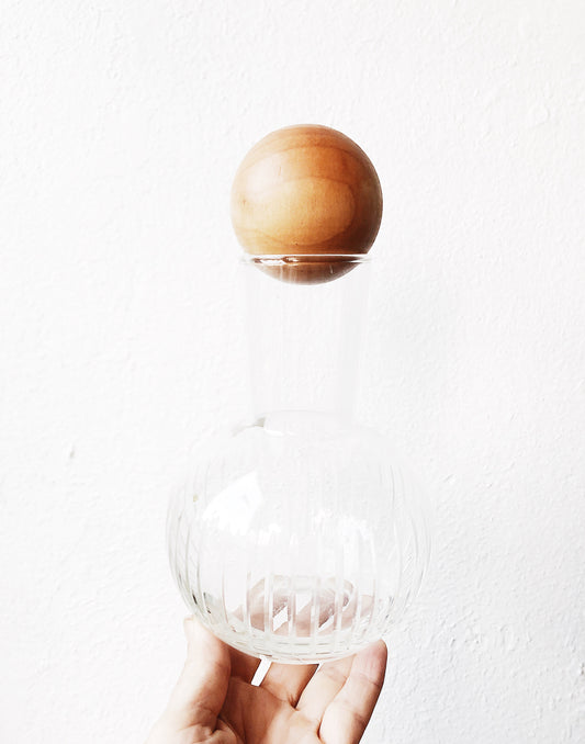 Vintage Cut Glass Decanter