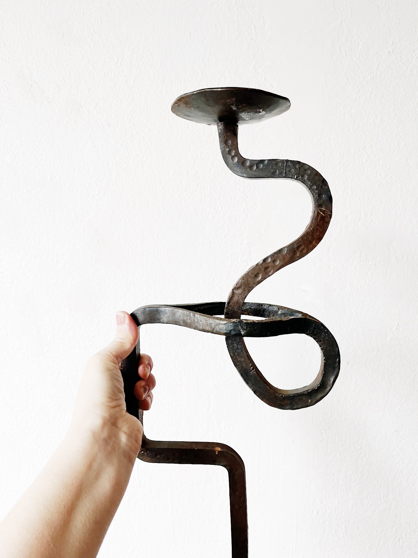 Hand Forged Candle Stick