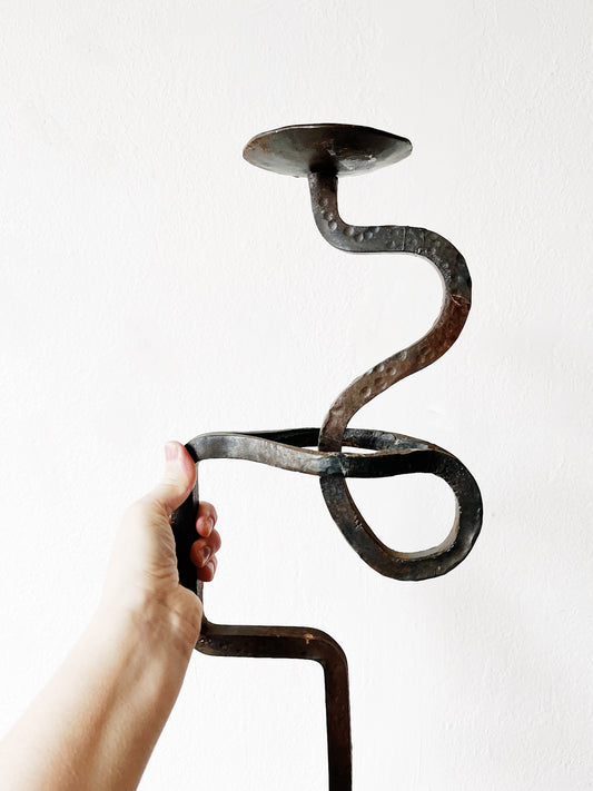 Hand Forged Candle Stick