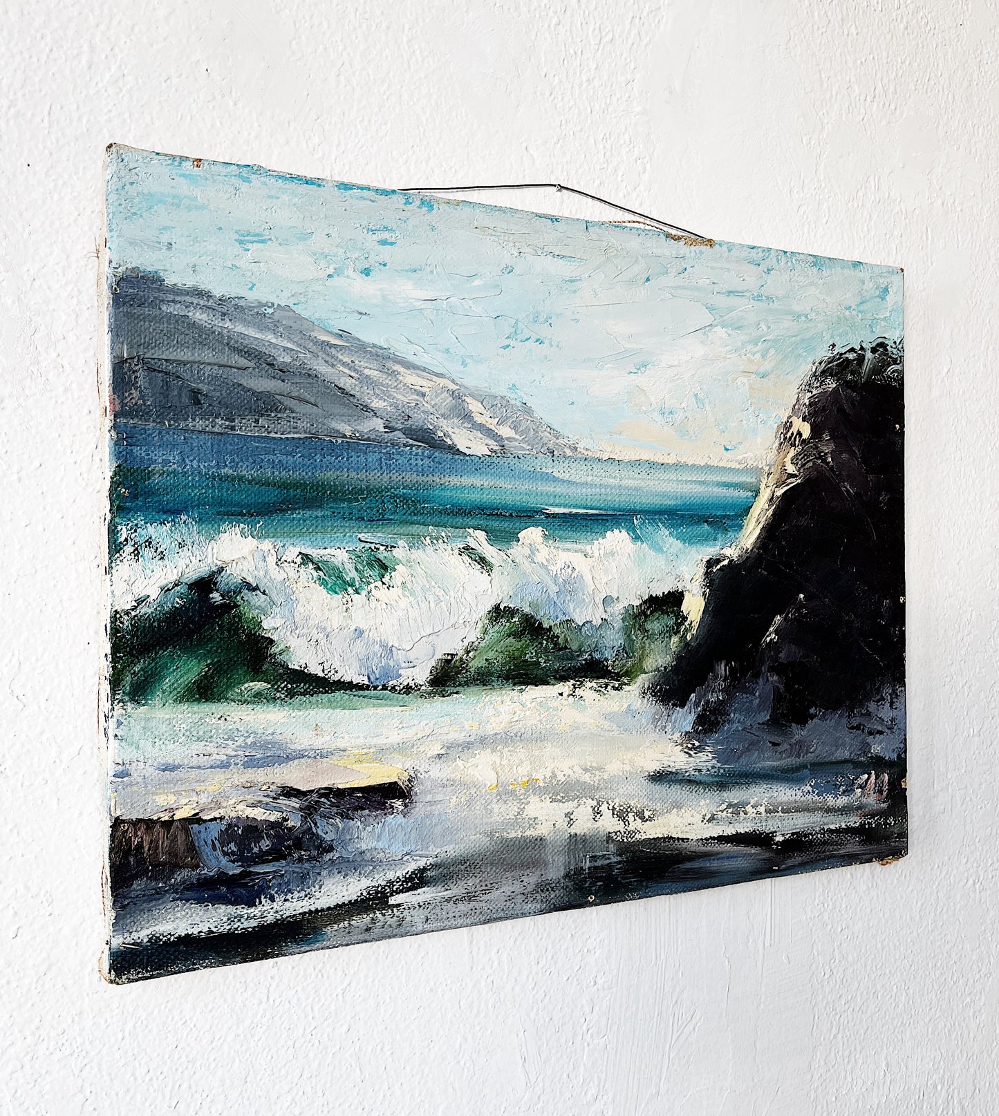 Vintage Seascape Painting