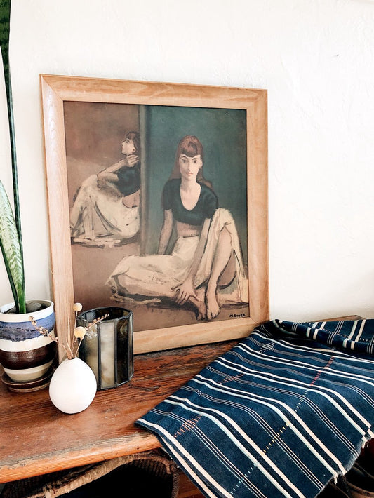 Vintage African Indigo Textile