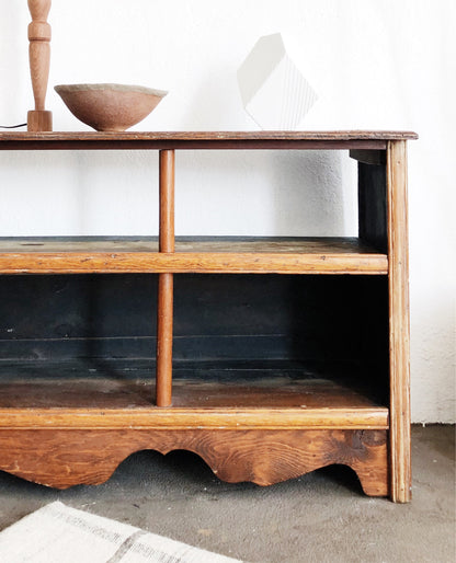 Primitive Sideboard Shelf