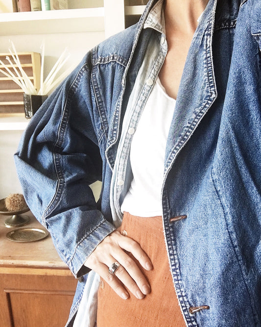 Vintage Oversized Denim Jacket