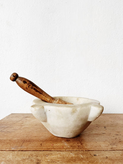 Antique French Mortar and Pestle