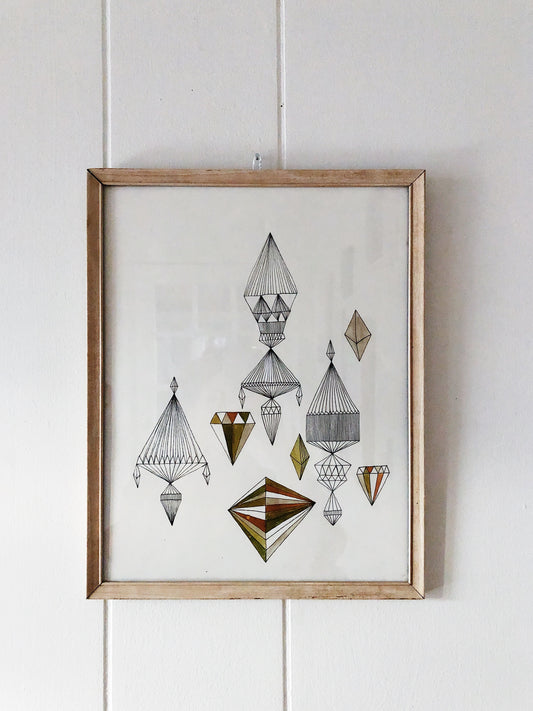 Original Christopher Bettig Mixed Media Artwork