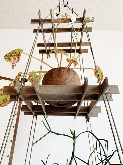 Vintage Triple Grid Plant Hanger