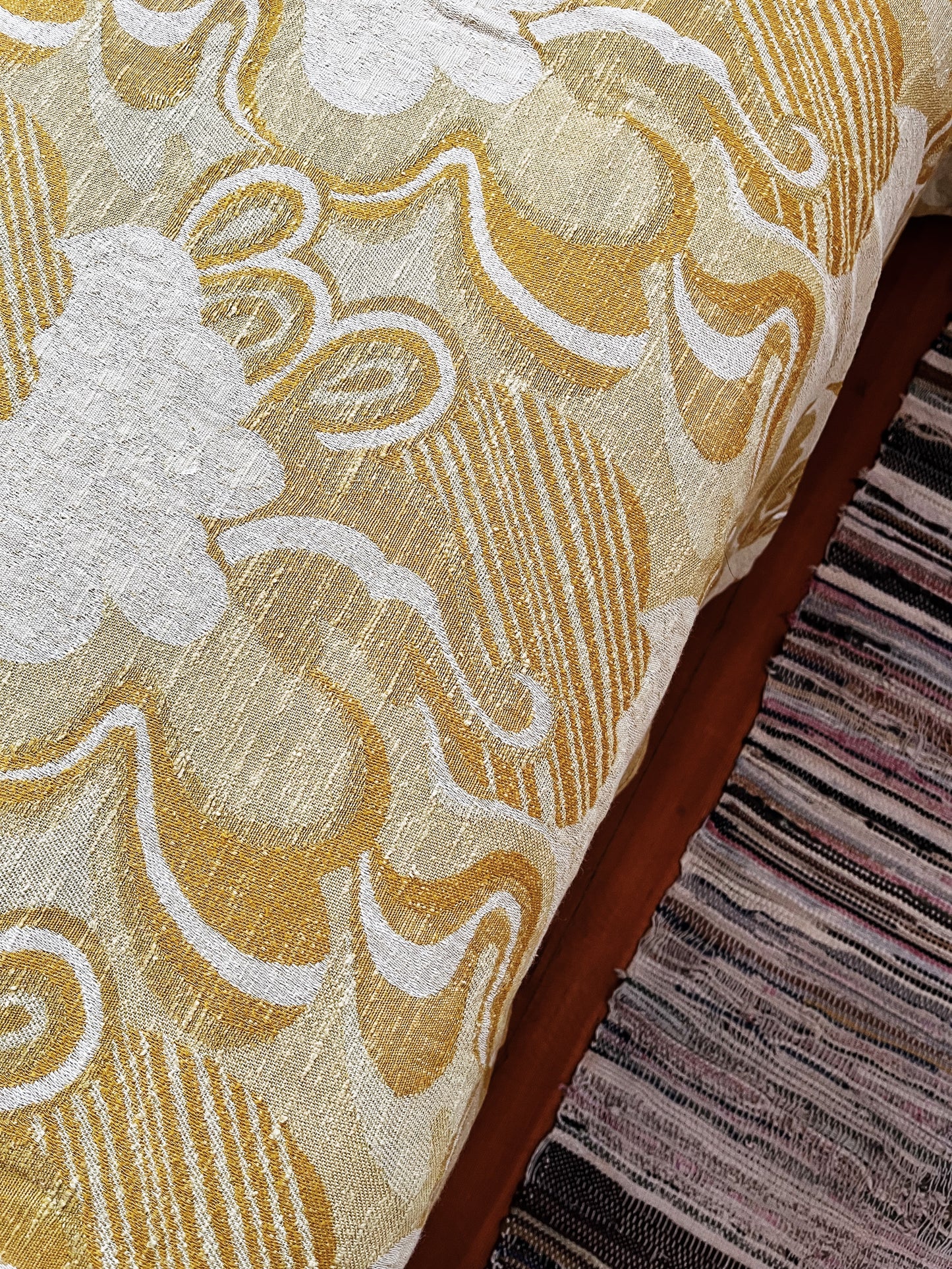 Vintage Jacquard Bedspread