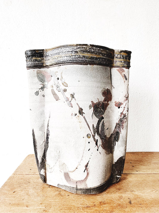 Vintage Raku Vessel