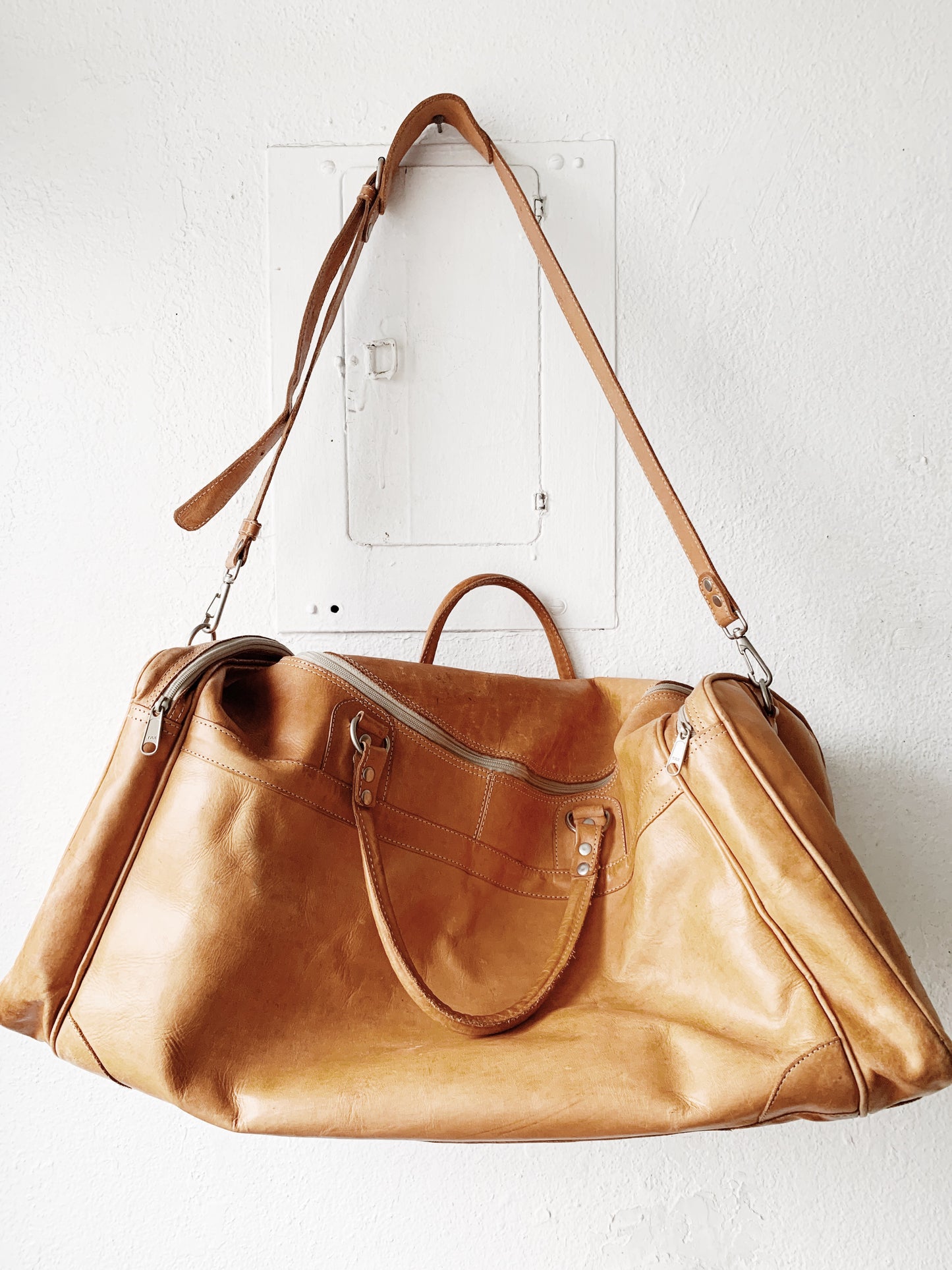 Vintage Overnighter Bag