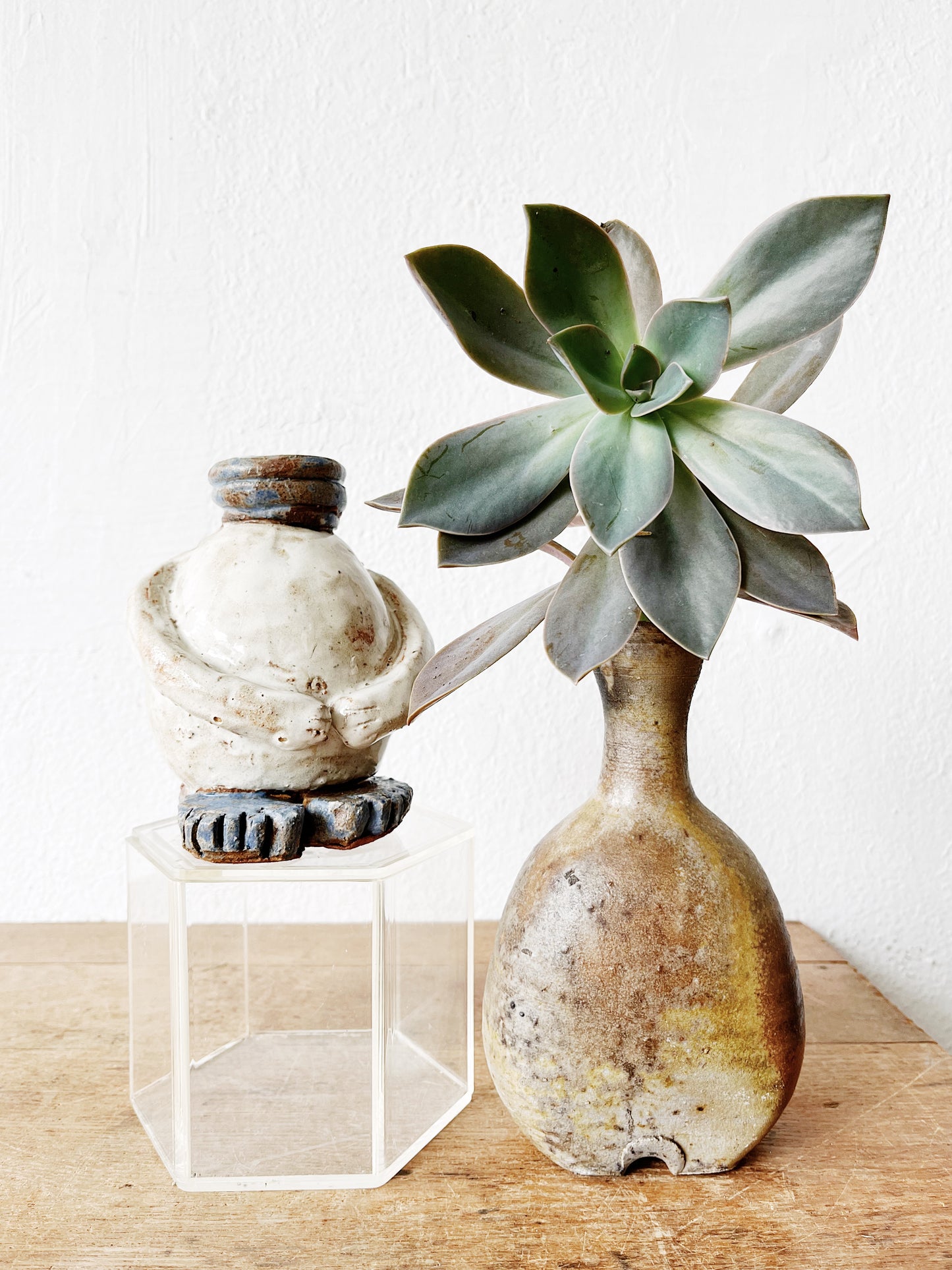 Handmade Ceramic Vase or Candle Stick
