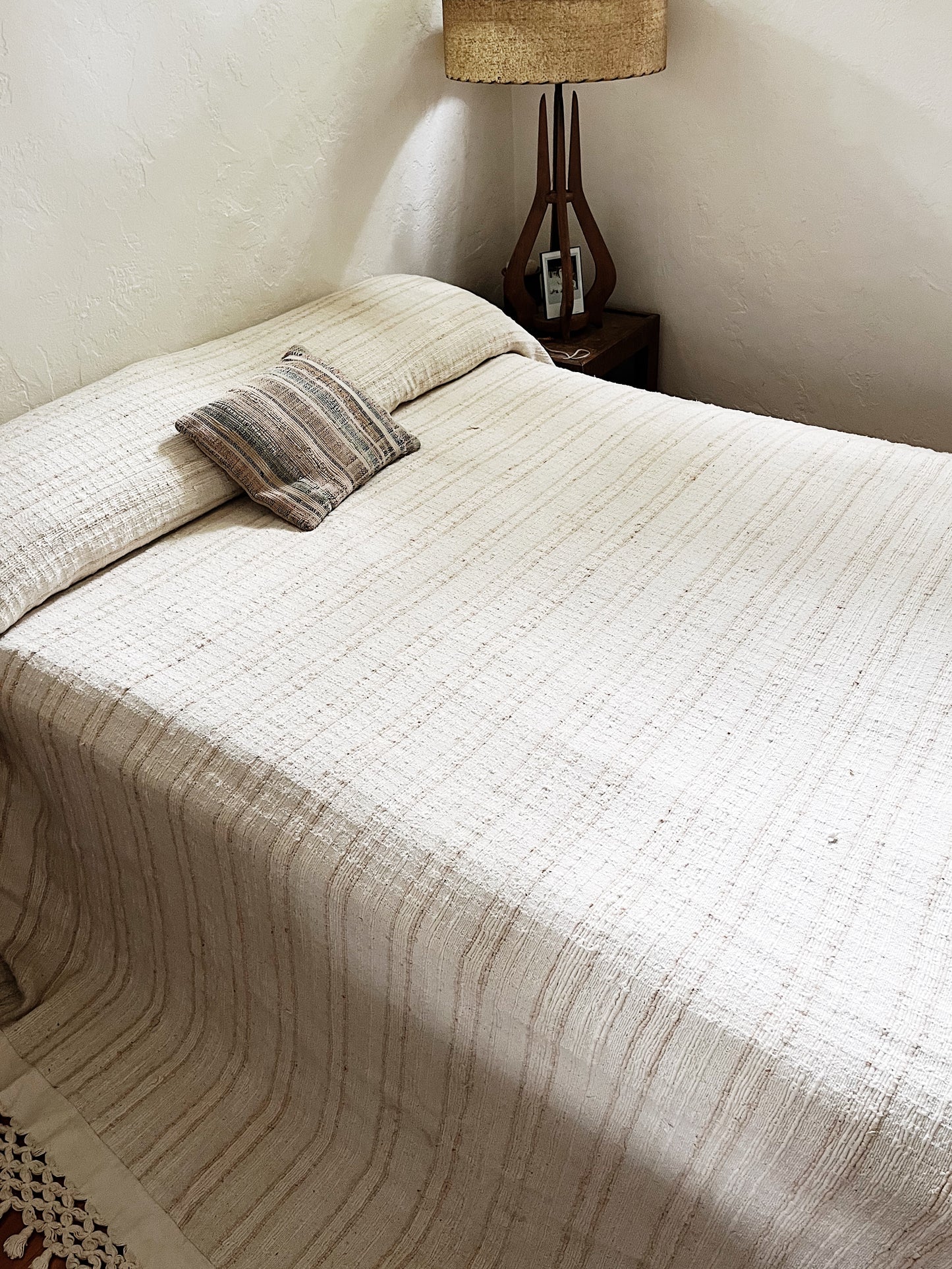 Vintage Indian Cotton Bedspread