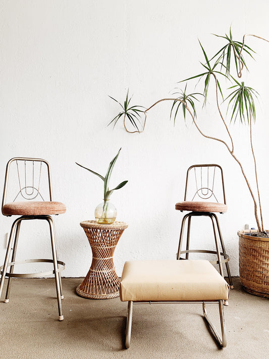 Vintage Wicker Stand