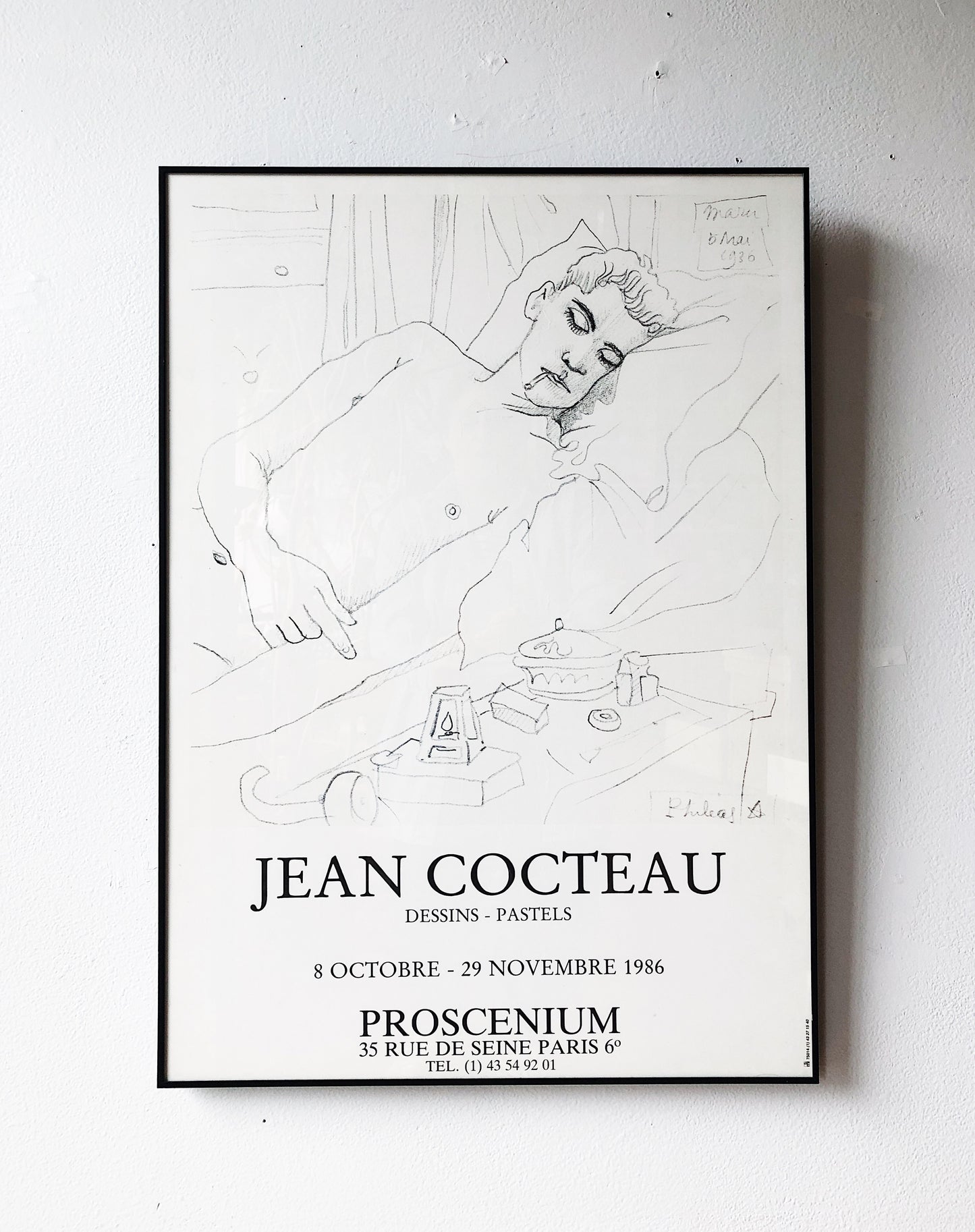 Vintage Jean Cocteau Art Print