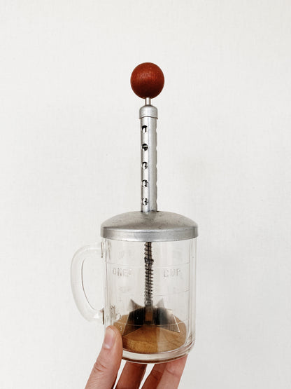 Vintage Glass Chopper