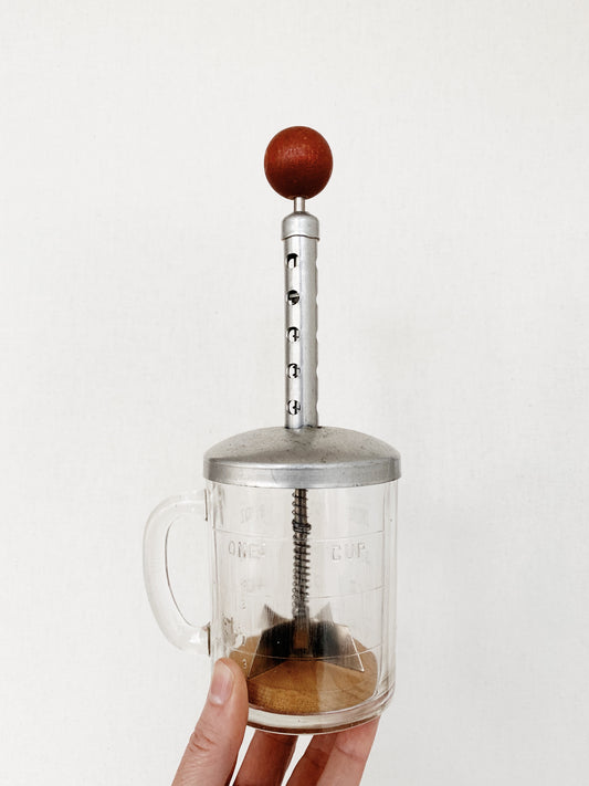 Vintage Glass Chopper