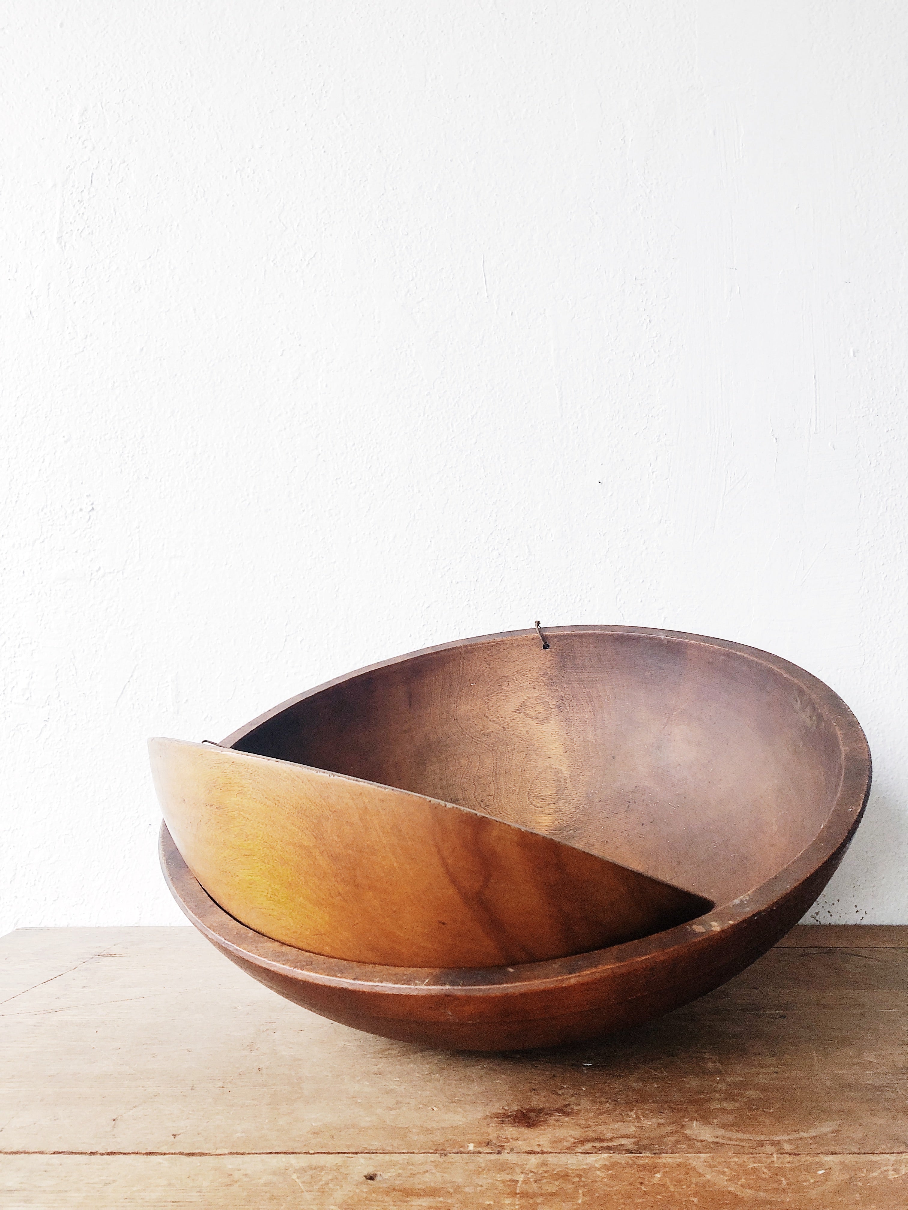 Antique Primitive Dough Bowl - Thumbnail 4