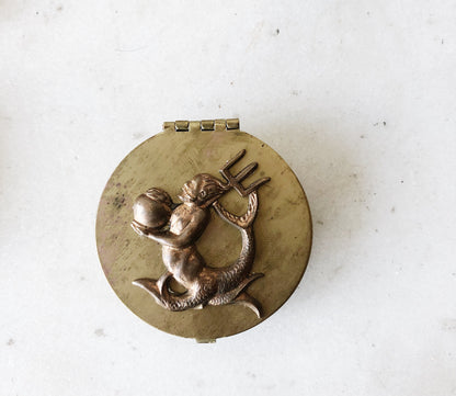 Vintage Zodiac Pill Box