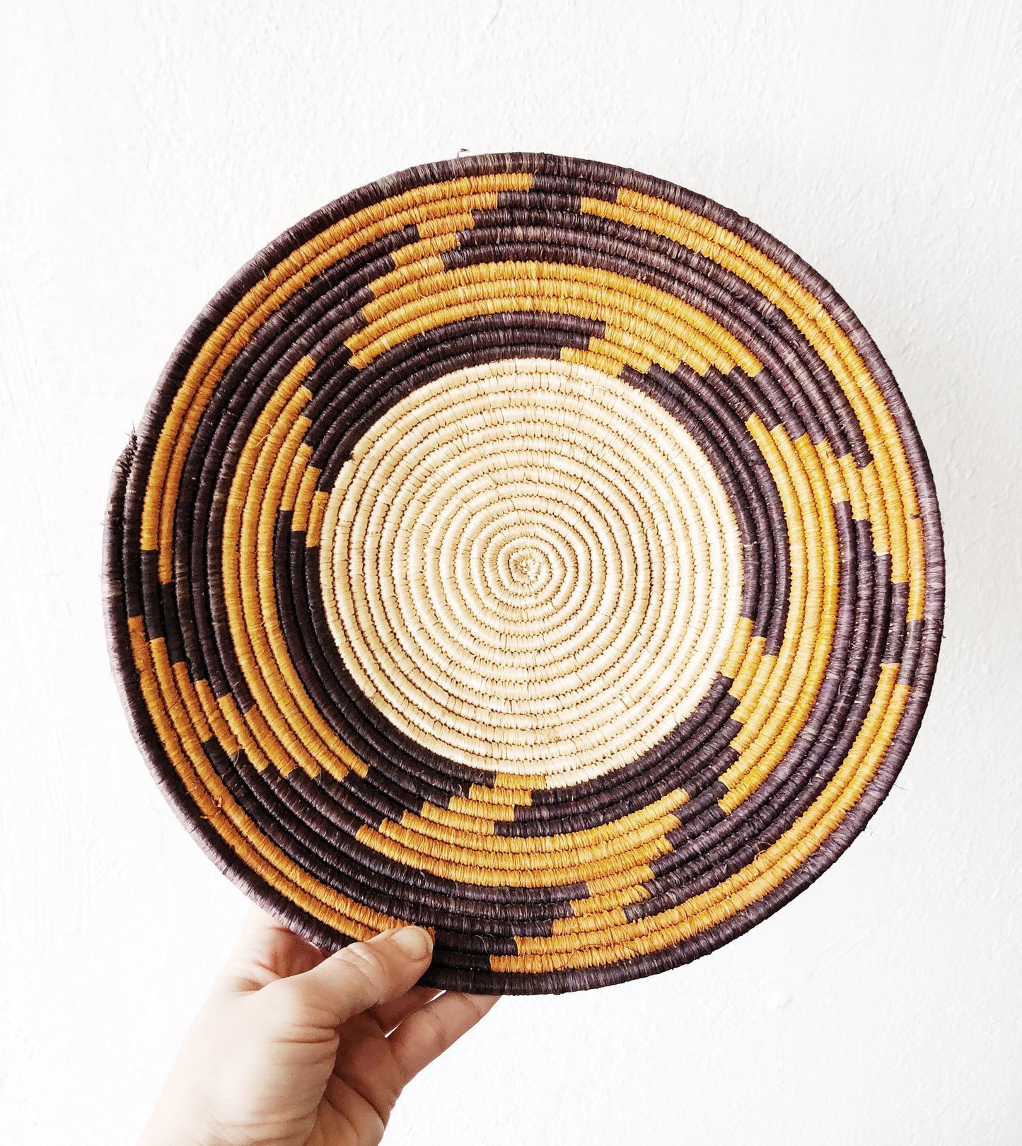 African Coiled Basket