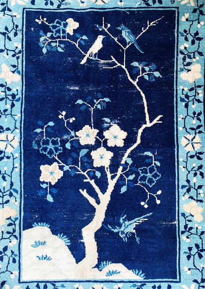 Vintage Plush Wool Rug