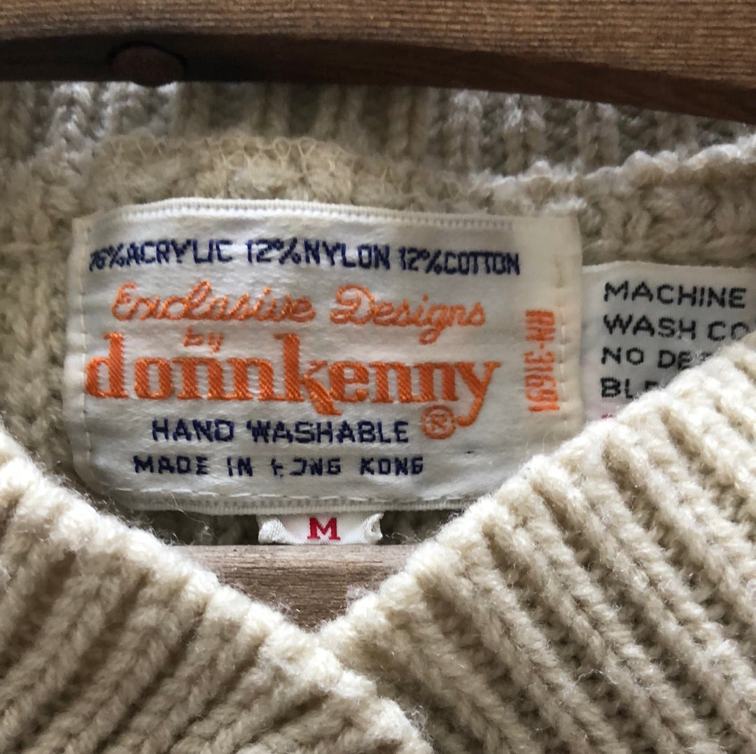 Vintage Quilted Sweater Vest