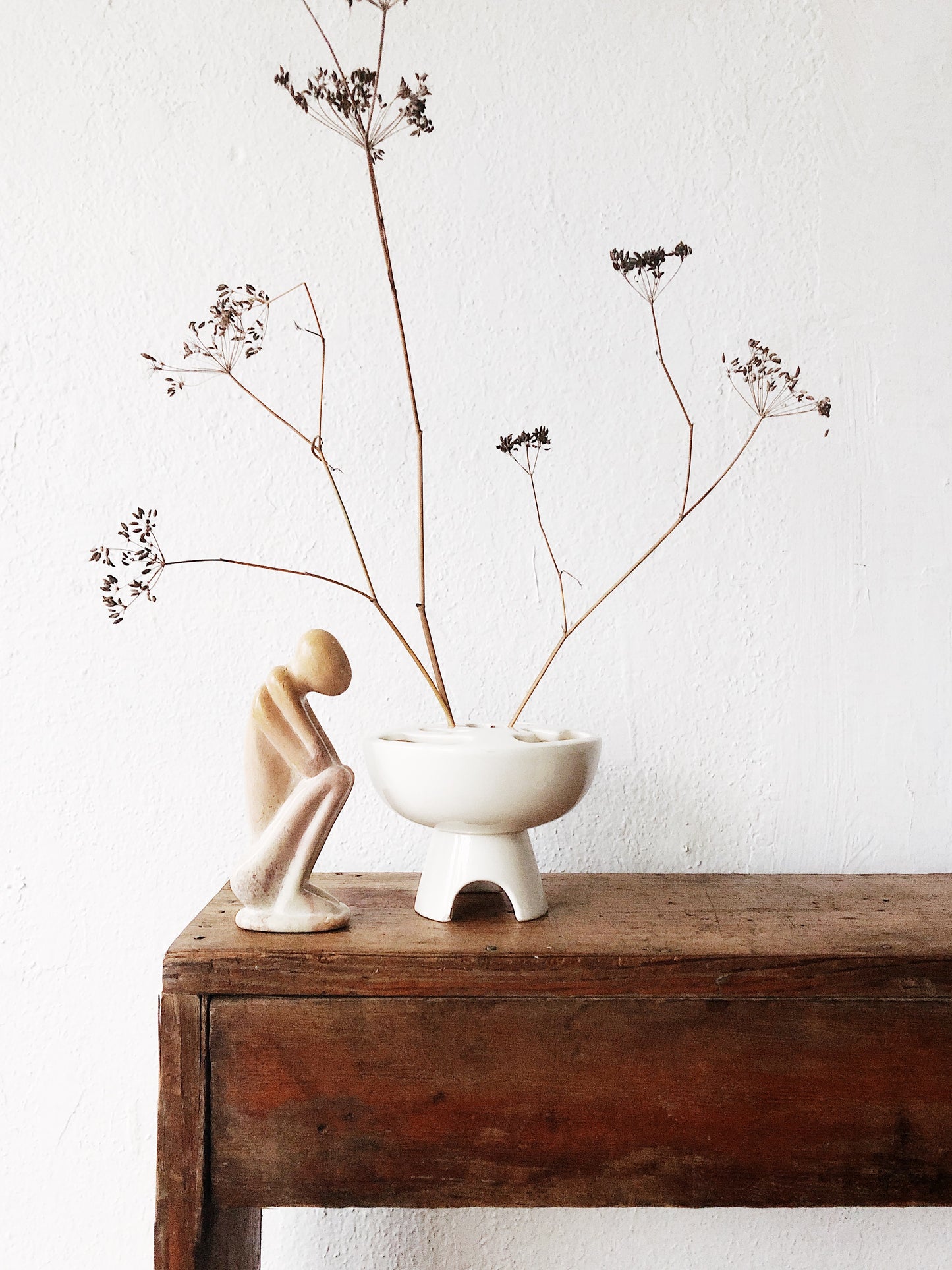 Vintage Ceramic Ikebana Vase