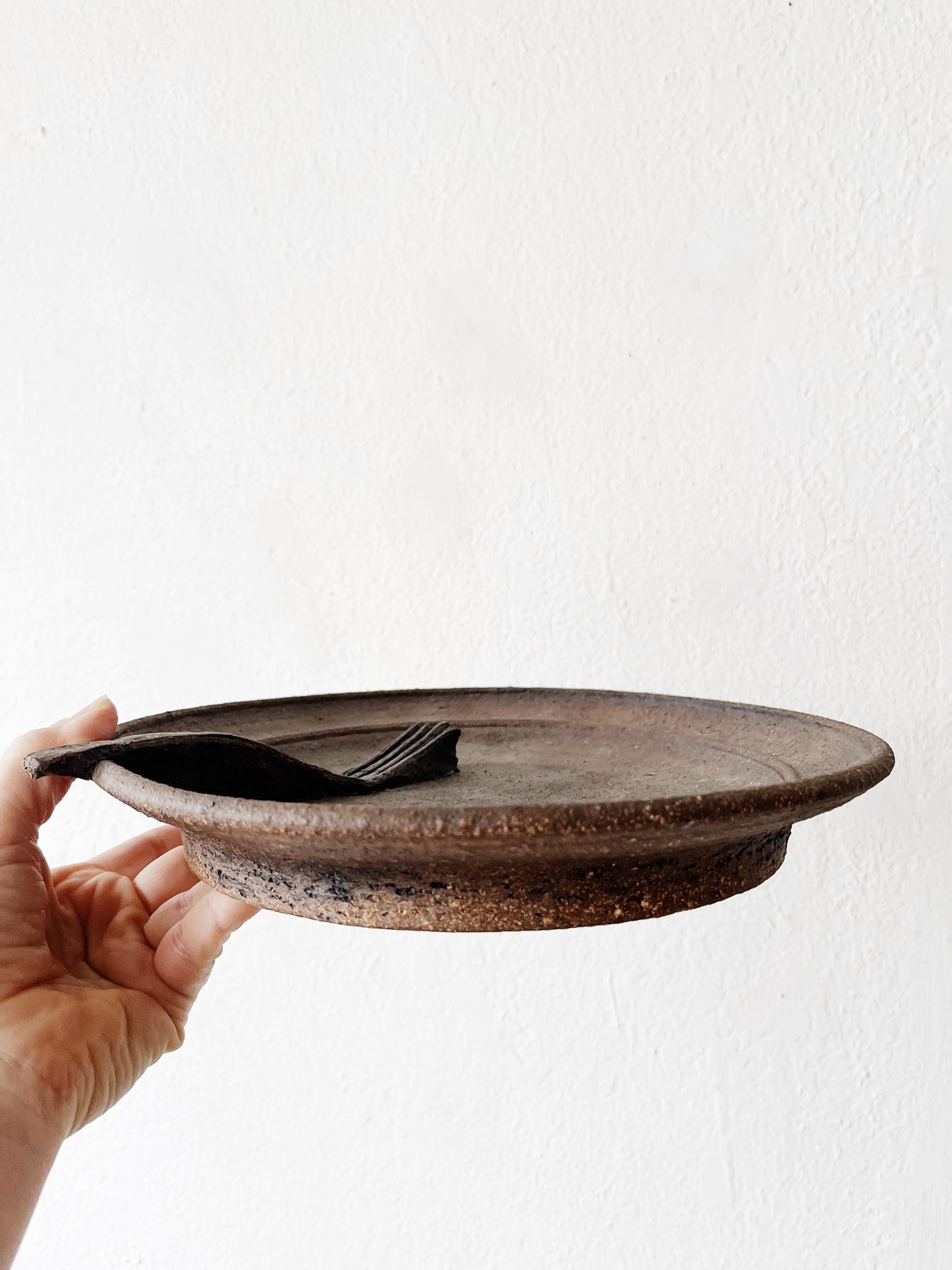 Large Ceramic Art Plate
