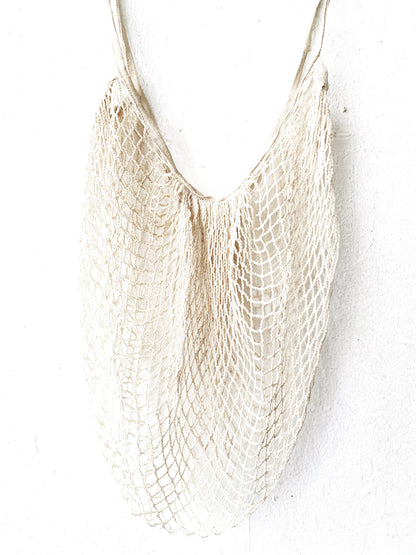 Large Vintage Cotton Market Tote