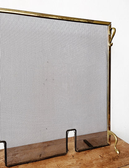 Vintage Fireplace Screen