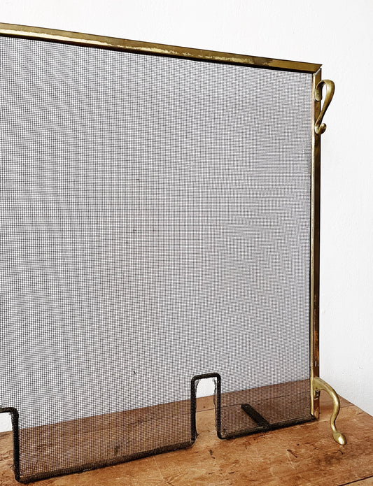 Vintage Fireplace Screen