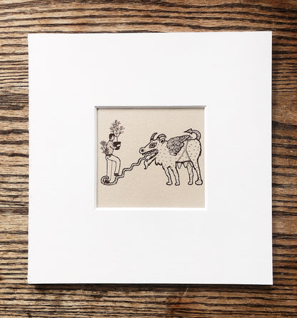 Vintage Win Ng Illustration