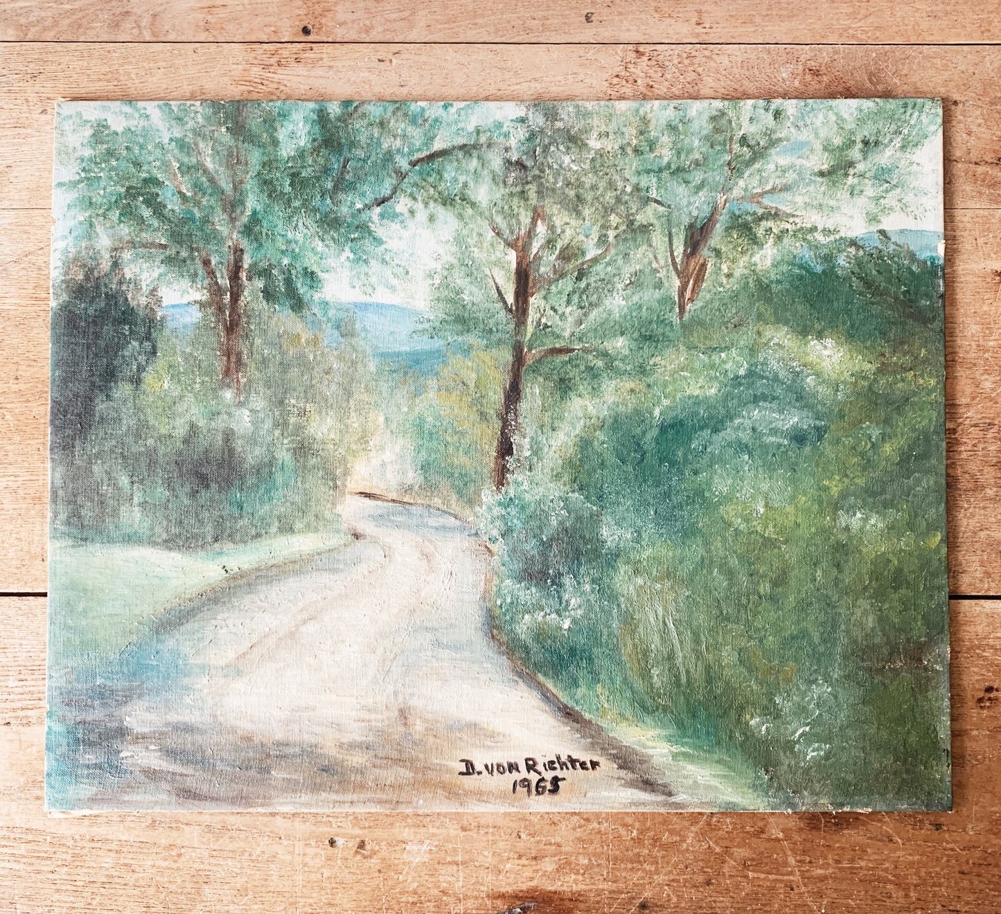 Vintage Landscape Painting