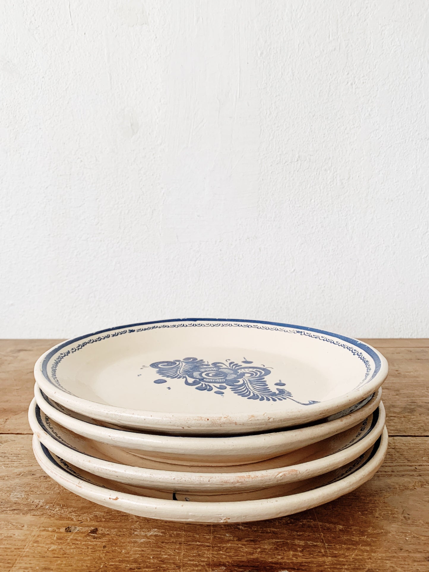 Vintage Hand Painted Plates Mexico