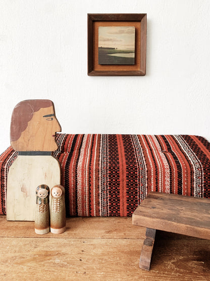Large Vintage Bolster Cushion