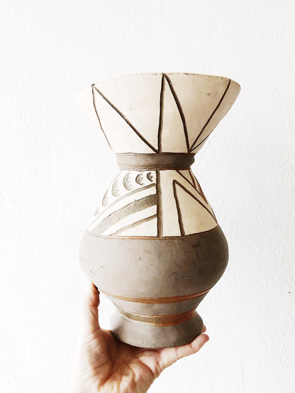 Handmade Graphic Vase