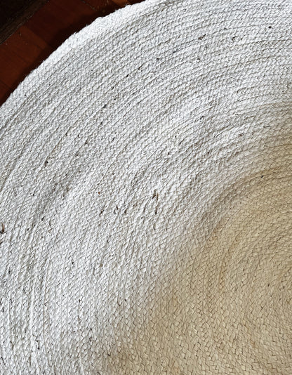 Round Jute Rag Rug