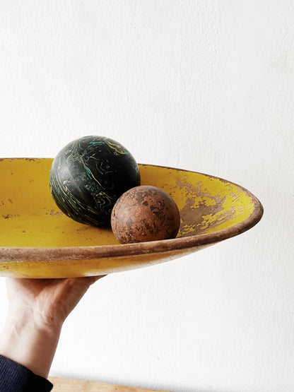 Primitive Wood Dough Bowl