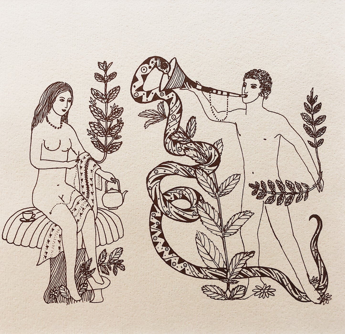Vintage Win Ng Illustration