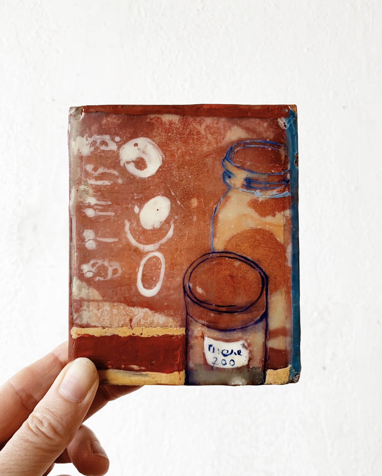 Original Encaustic Mini Painting