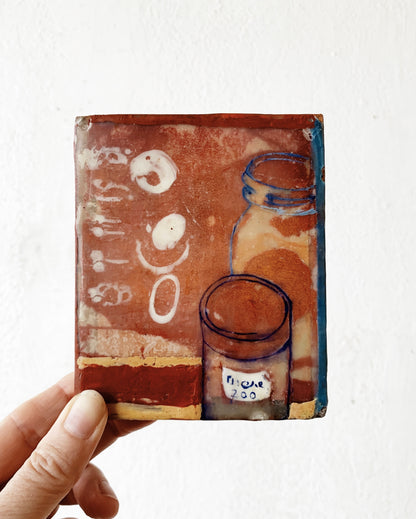 Original Encaustic Mini Painting