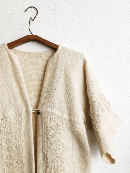 Hand Knit Vintage Wool Sweater