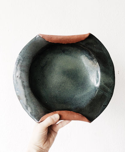 Vintage Indigo Platter