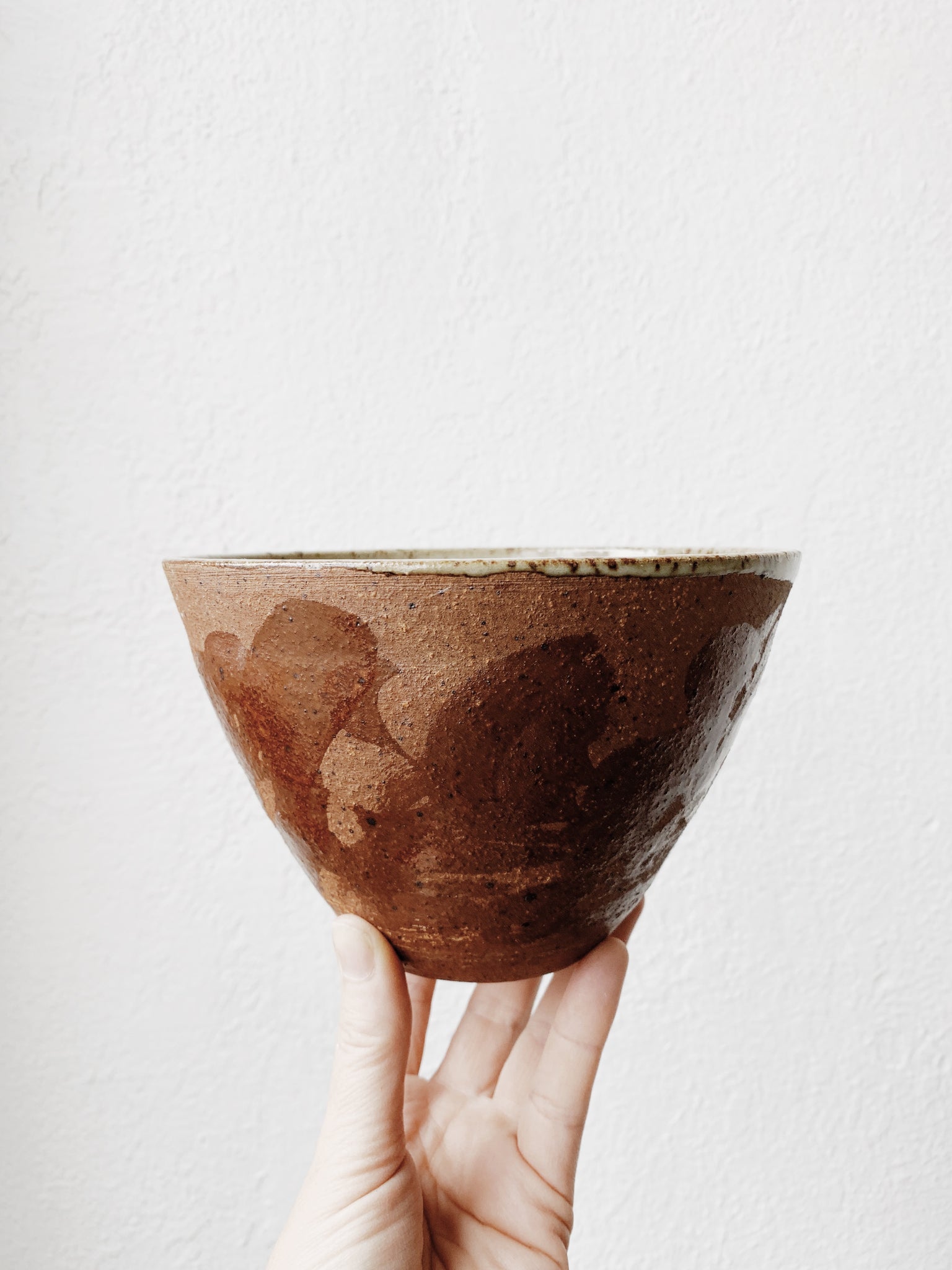 Deep Handmade Pottery Bowl