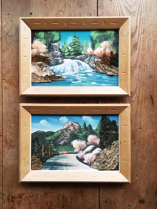 Vintage Framed Landscape Paintings