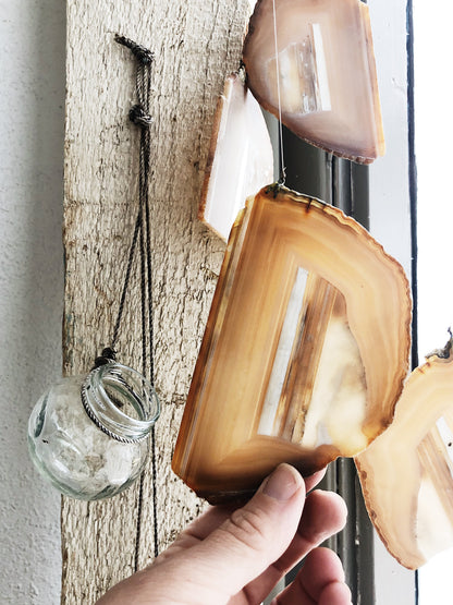 Handmade Agate Wind Chime