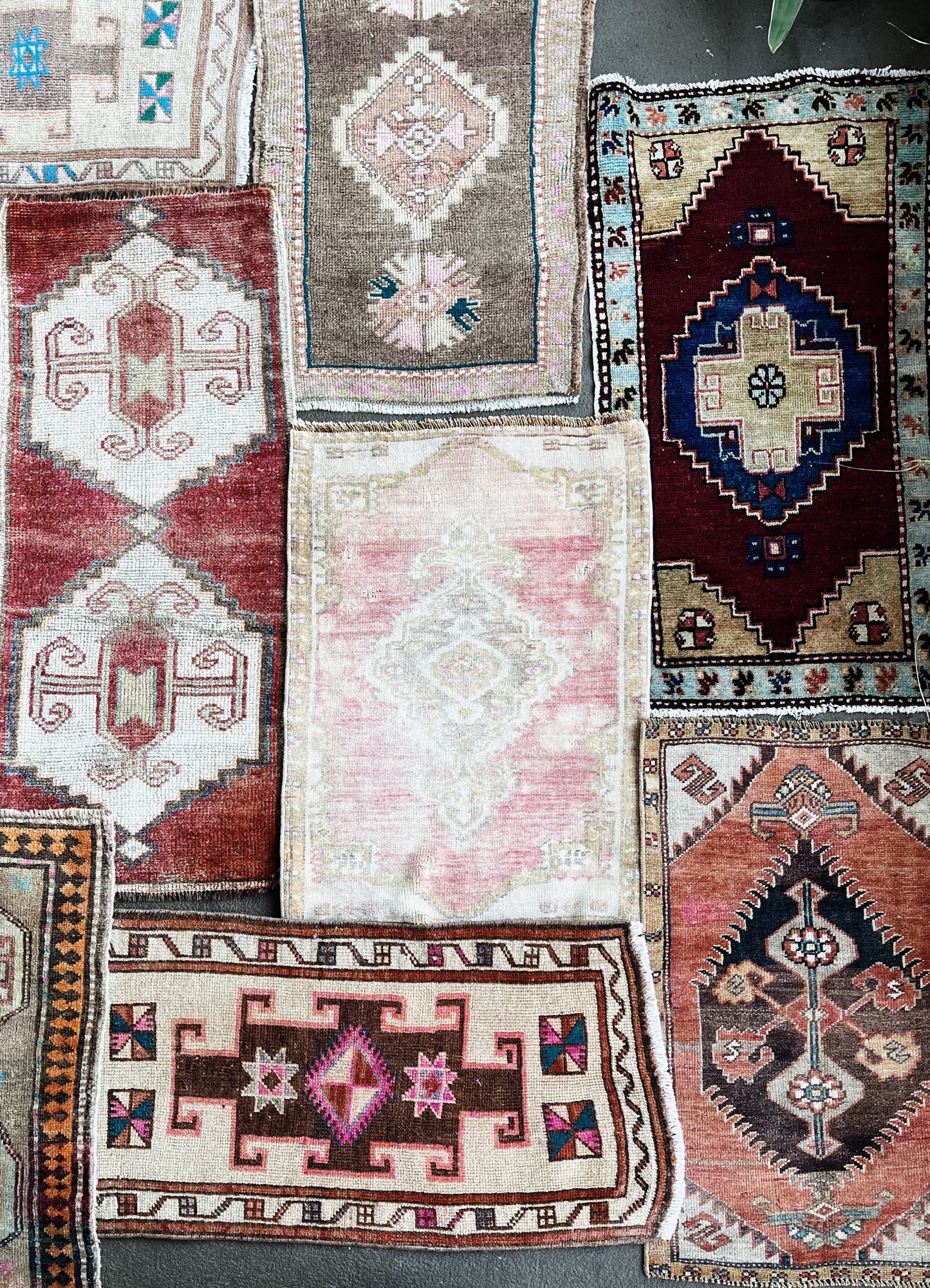 Vintage Turkish Mini Rug