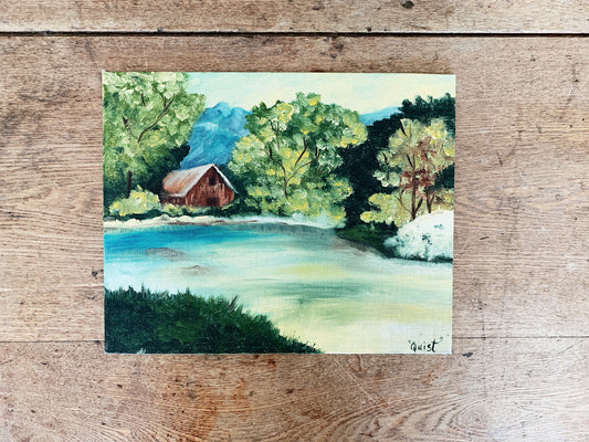 Vintage Landscape Painting