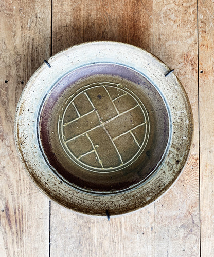 Handmade Pottery Art Platter