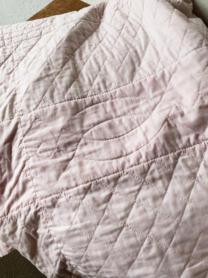 Vintage King Size Cotton Quilt