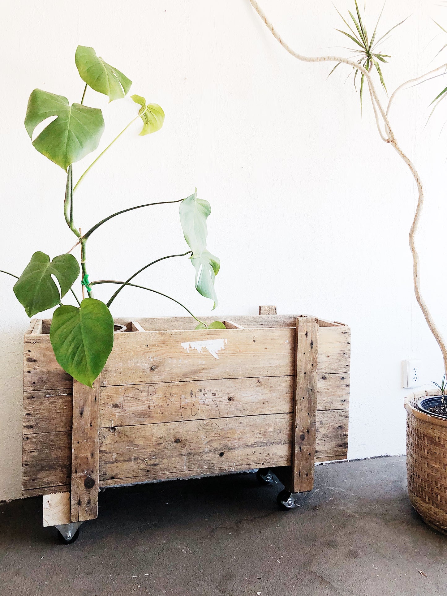 Vintage Industrial Rolling Cart