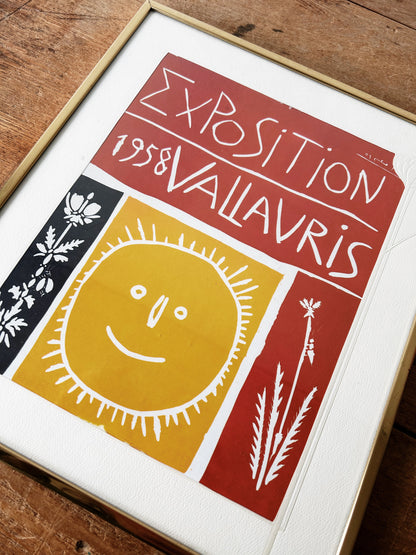 Vintage Framed Picasso